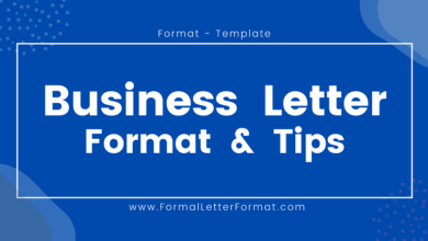 Photo of Business Letter Content, Outline, Format, Sample, Example and Guidance on Writing a Professional Business Letter