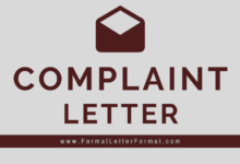 Photo of Letter of Complaint Writing, Format, Samples and Examples – Professional Complaint Letter – Polite Complaint Letter