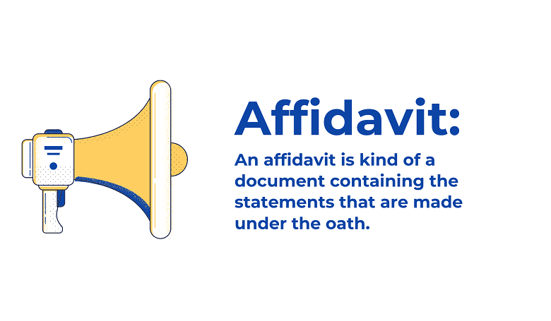 Photo of Affidavit Document Letter: Affidavit Definition, Understanding Affidavits