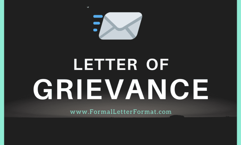 Photo of Grievance Letter: Grievance Letter Format, Letter of Grievance Samples, Templates and Examples