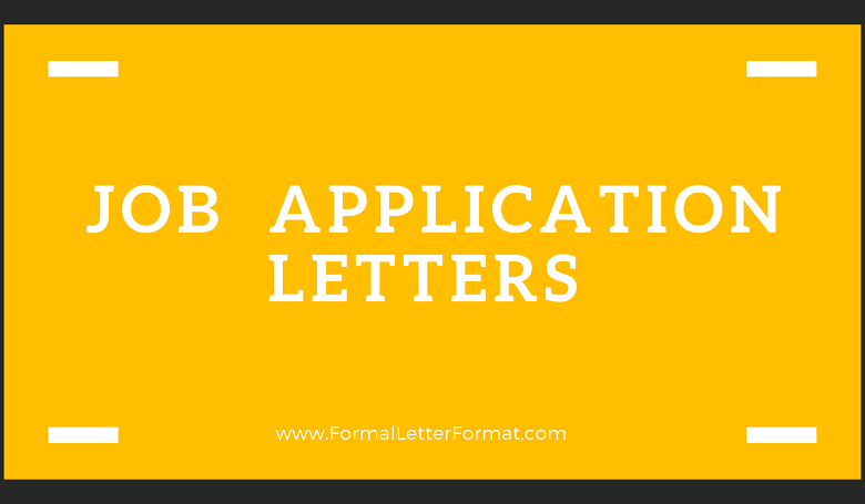Photo of Templates For Excellent Job Application Letter: Application letter for Job Format and Samples